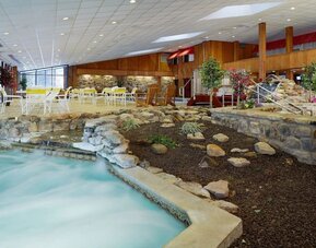 Outdoor pool at Cove Haven Resort.