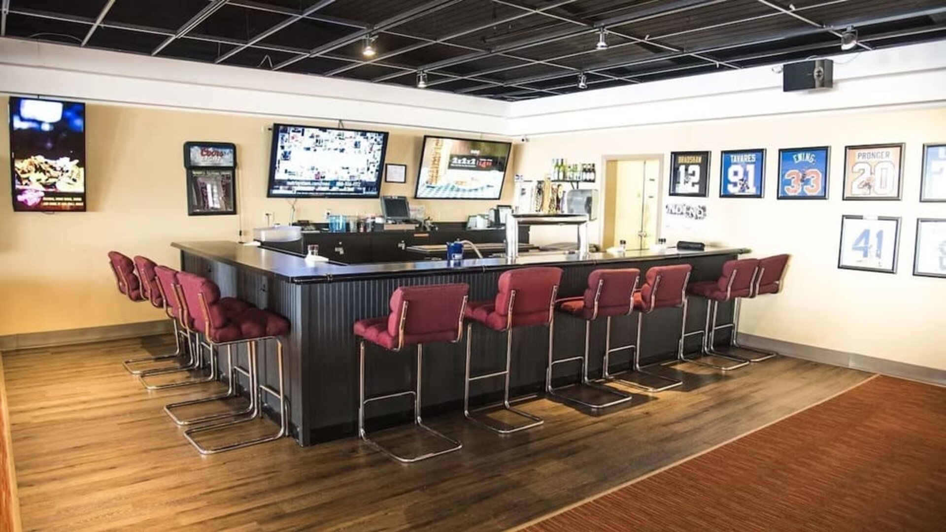 Hotel bar at Cove Haven Resort.