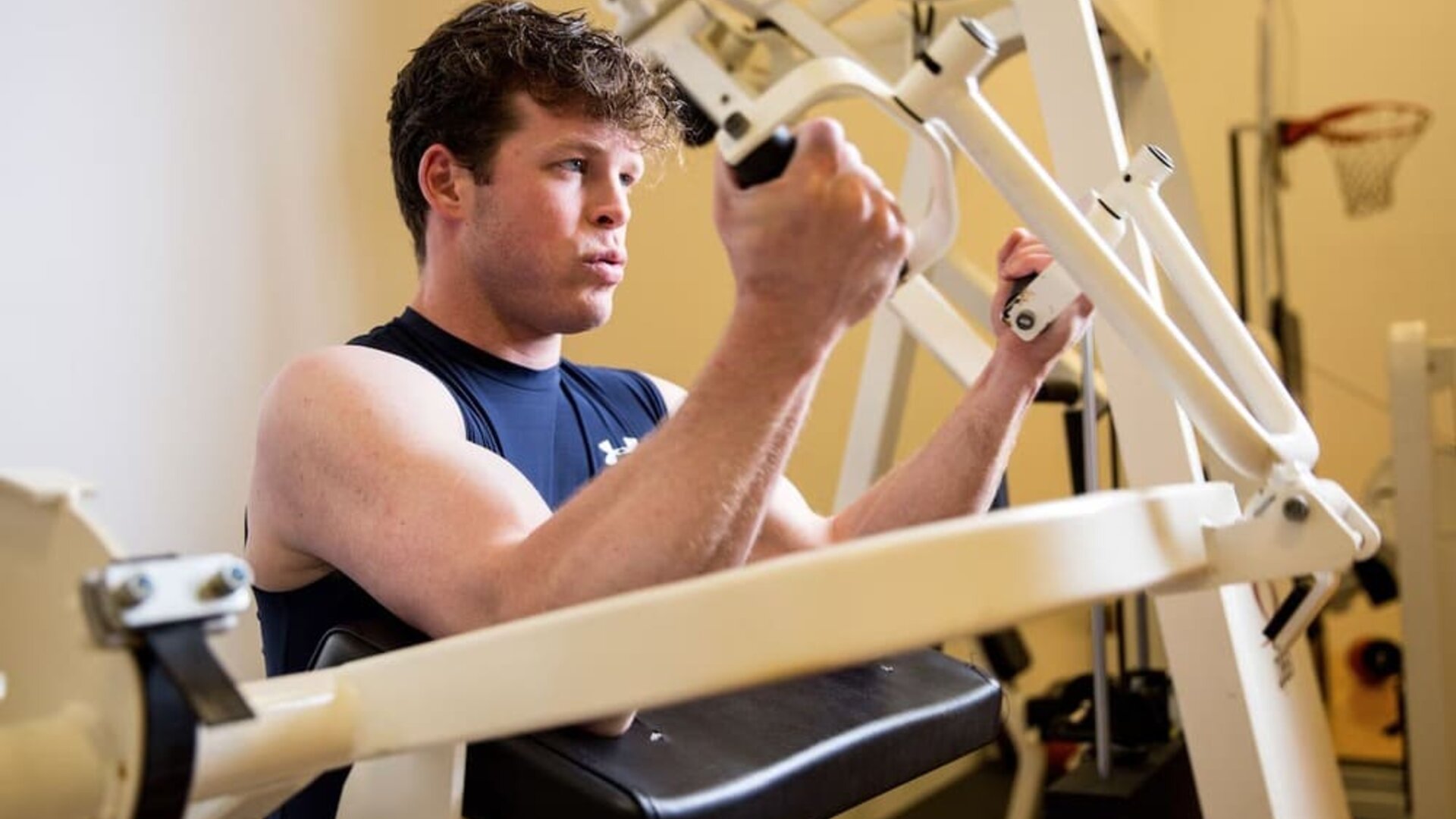 Fitness center at Cove Haven Resort.