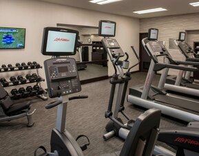 Well equipped fitness center at Sonesta Select Atlanta Norcross I-85.