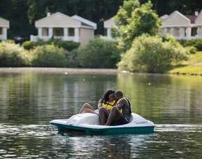Kayaking at Paradise Stream Resort.
