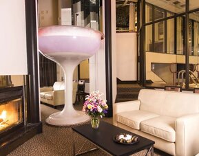 Lobby lounge at Paradise Stream Resort.