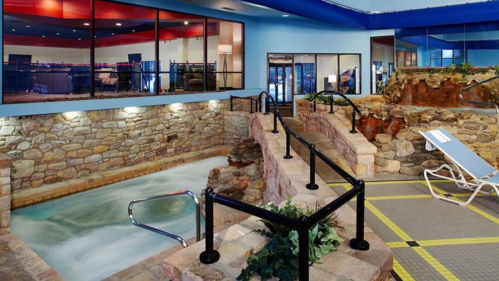 Outdoor pool at Paradise Stream Resort.