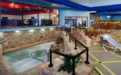 Outdoor pool at Paradise Stream Resort.