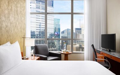 Day use room at Millennium Hotel Broadway Times Square.