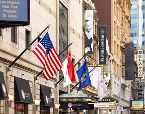 Hotel exterior at Millennium Hotel Broadway Times Square.