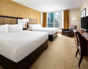 Queen beds available at Millennium Hotel Broadway Times Square.