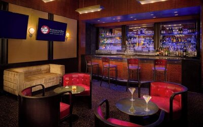 Hotel lounge at Millennium Hotel Broadway Times Square.