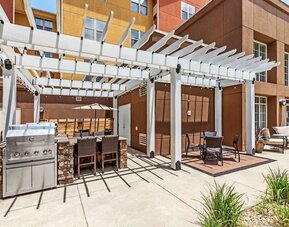 Barbecue grill at Homewood Suites By Hilton Shreveport.