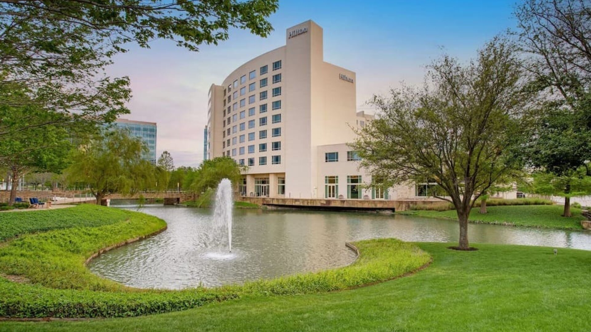 Exterior view of Hilton Dallas/ Plano Granite Park.