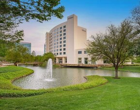 Exterior view of Hilton Dallas/ Plano Granite Park.