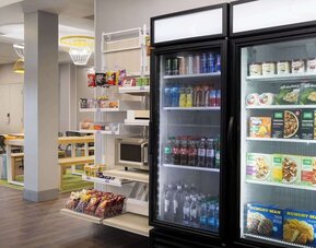 Snack bar at Spark By Hilton Guelph.