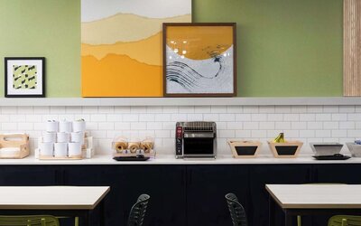 Breakfast available at Spark By Hilton Guelph.