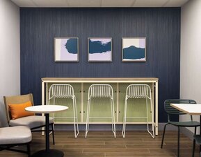 Coworking space at Spark By Hilton Guelph.