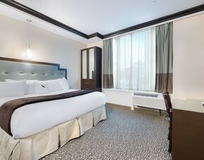 Day use room at Aura Hotel Brooklyn.