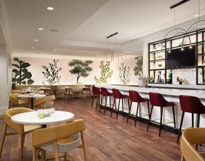 Hotel bar at The Westin Philadelphia.