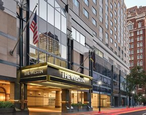 Hotel exterior at The Westin Philadelphia.