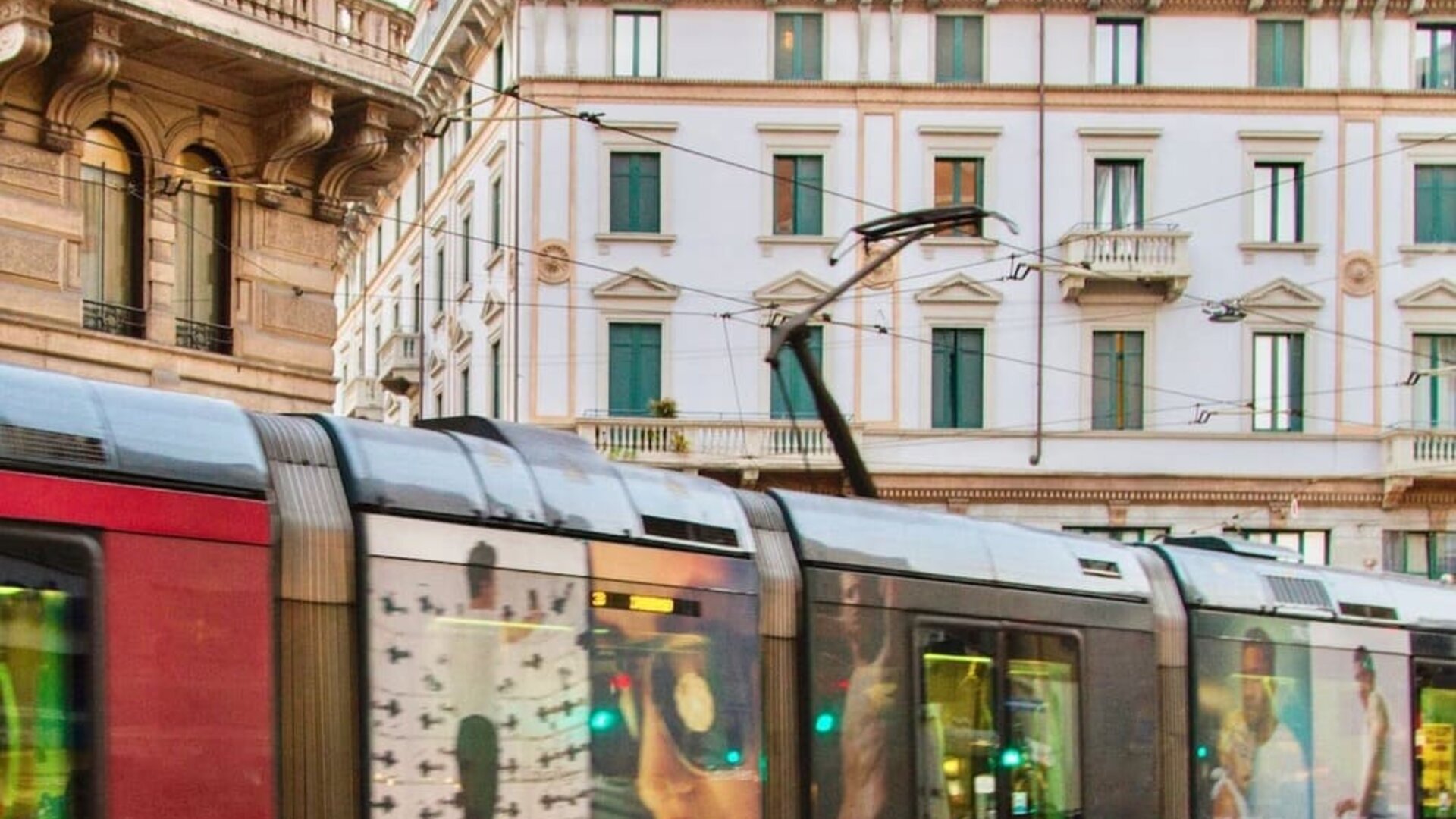 City streets at Aiello Rooms.
