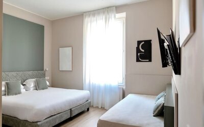 Day use room at Aiello Hotels Isola Design District.