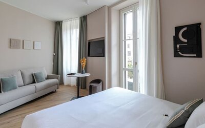 Day use room at Aiello Hotels Isola Design District.