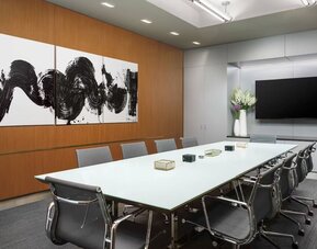 Professional meeting room at AC Hotel New York Times Square.