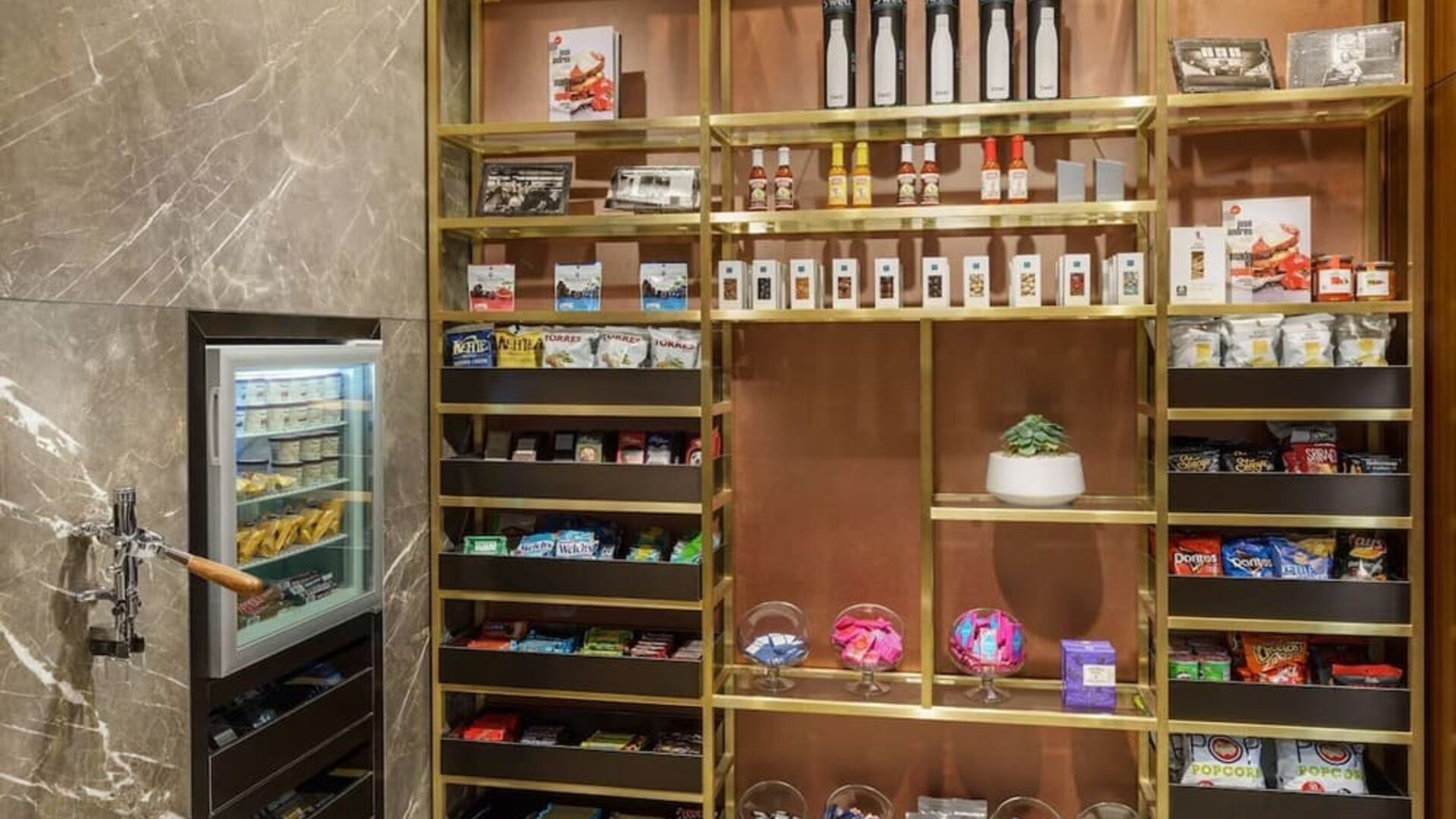 Convenience store at AC Hotel New York Times Square.