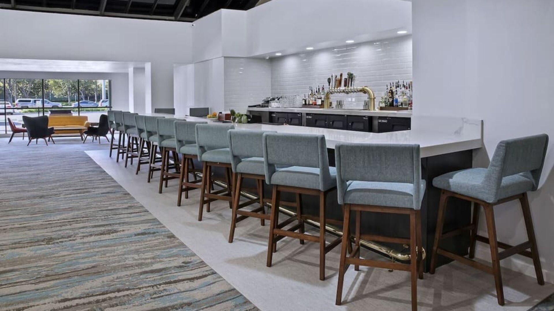 Hotel bar at The Anaheim Hotel.