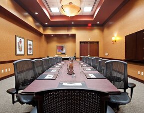 Professional meeting room at Embassy Suites By Hilton Charlotte-Concord-Golf Resort & Spa.