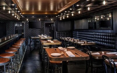 Dining area at Hotel Shocard NYC.