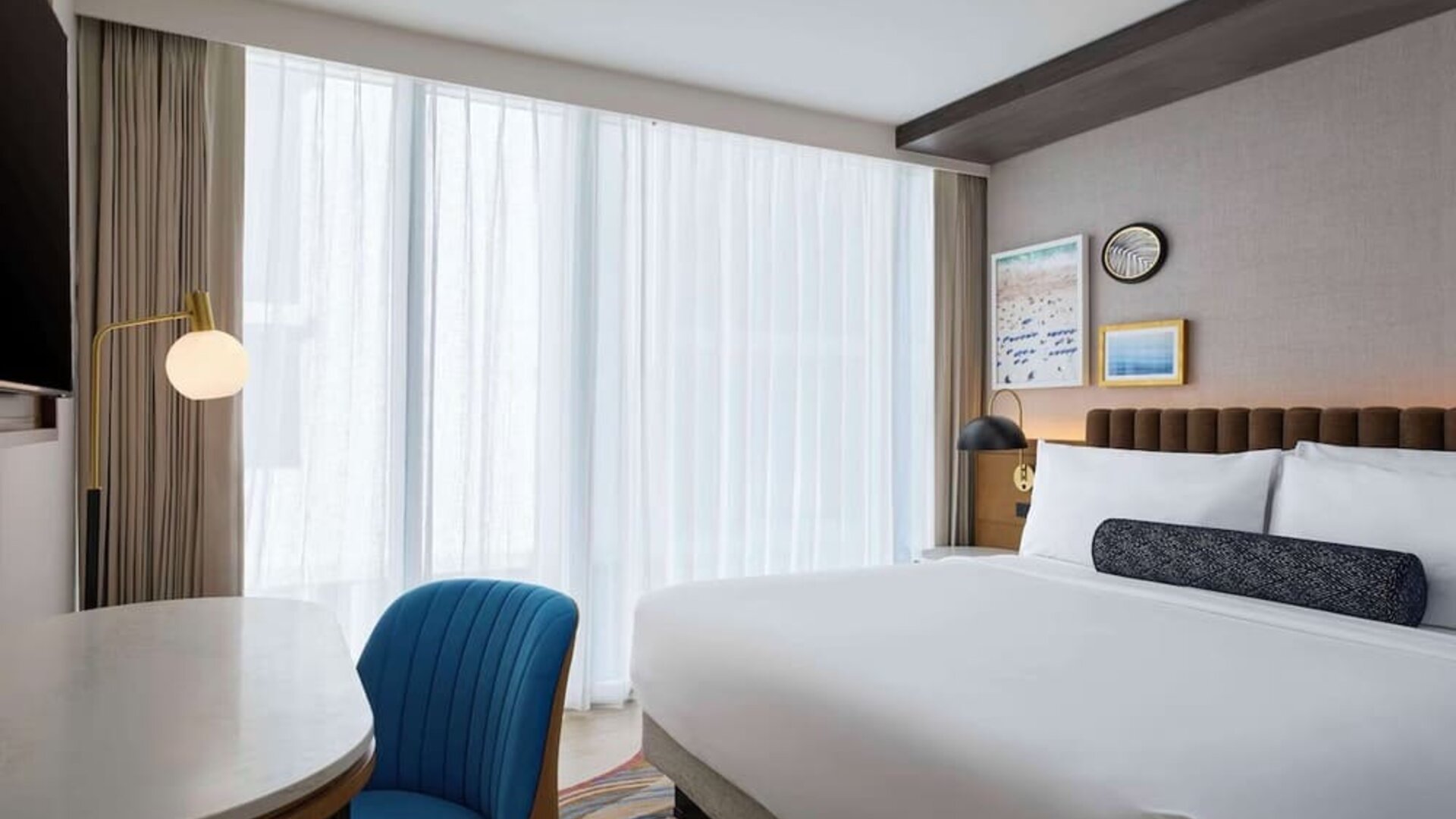 Standard room with work desk at Hyatt Centric Miami South Beach.