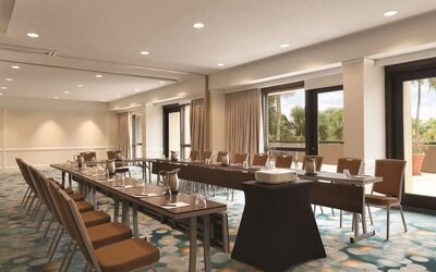 Meeting facility at Hilton Miami Airport Blue Lagoon.