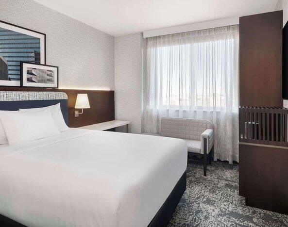 Day use room at DoubleTree By Hilton Long Island City, NY.