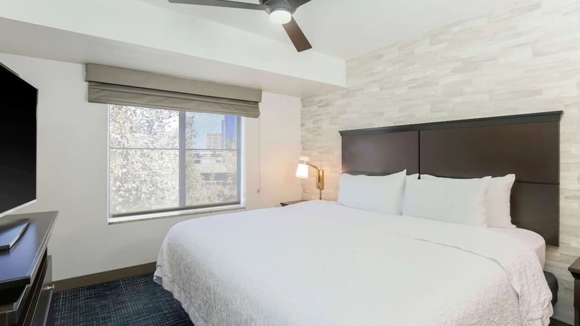 Day use room at Hampton Inn & Suites Denver Tech Center.