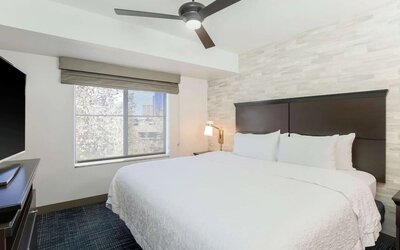 Day use room at Hampton Inn & Suites Denver Tech Center.