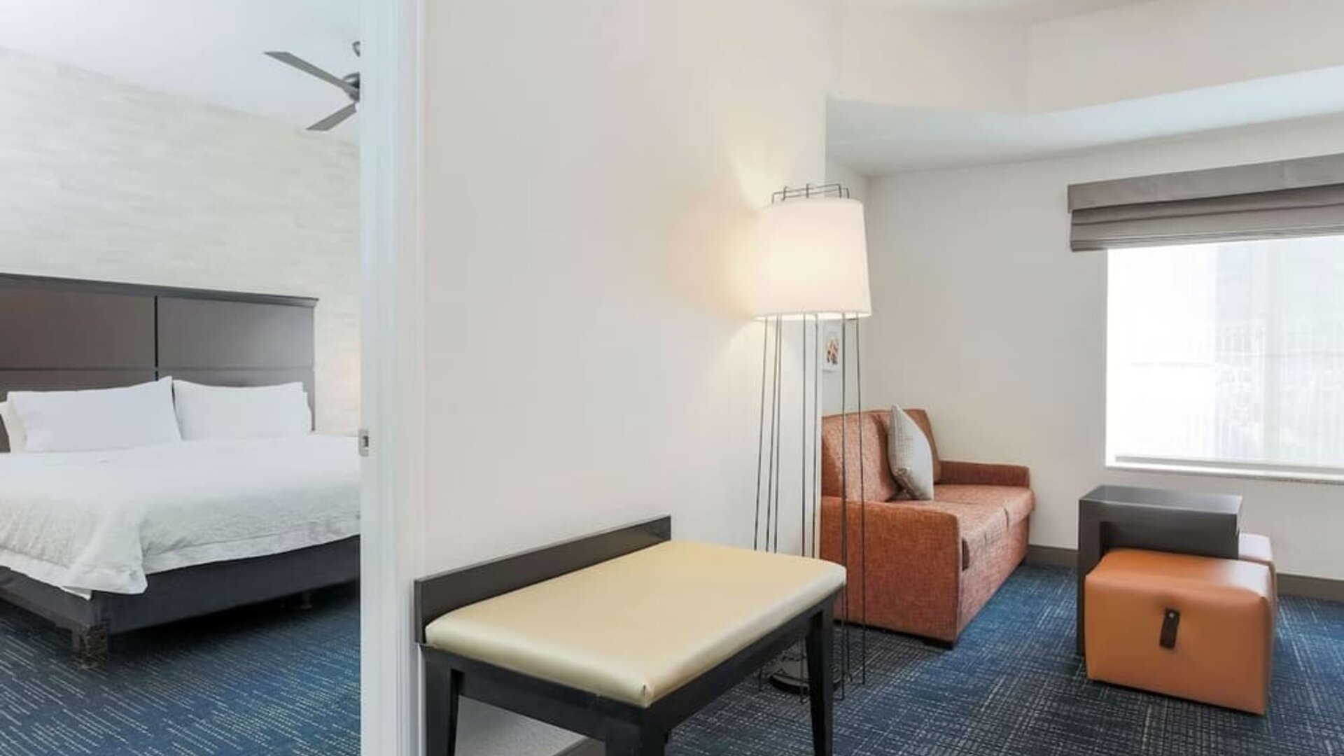 Day use room at Hampton Inn & Suites Denver Tech Center.