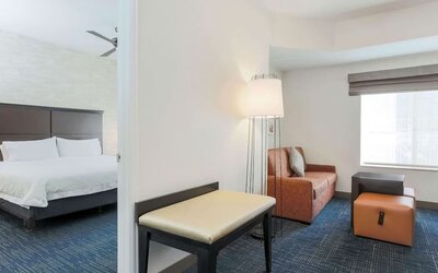 Day use room at Hampton Inn & Suites Denver Tech Center.