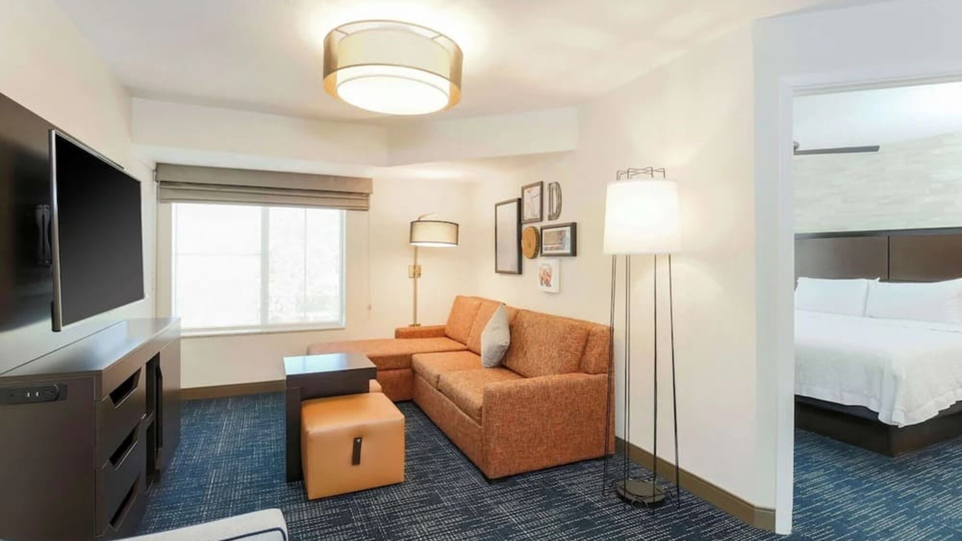 Day use room at Hampton Inn & Suites Denver Tech Center.