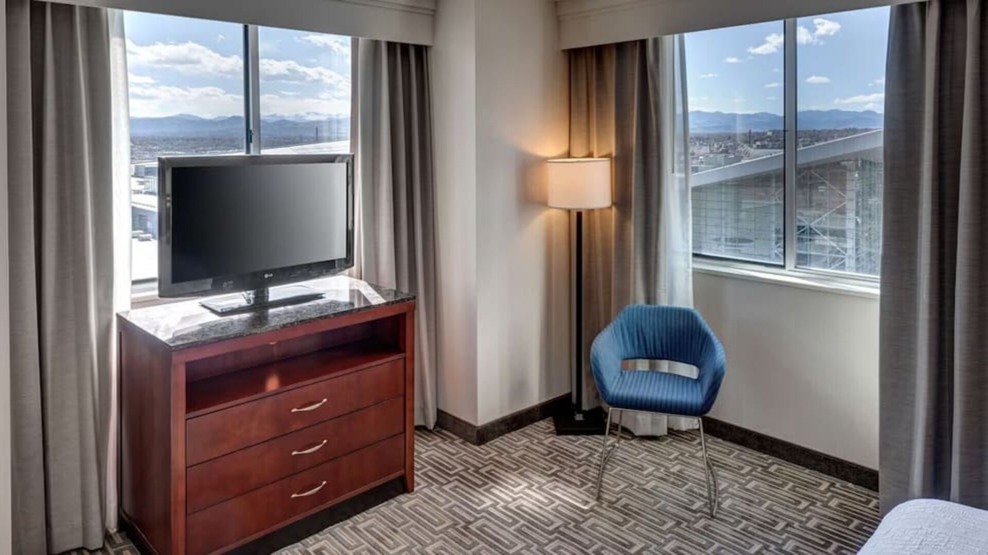 Day use room at Hilton Garden Inn Denver Downtown.