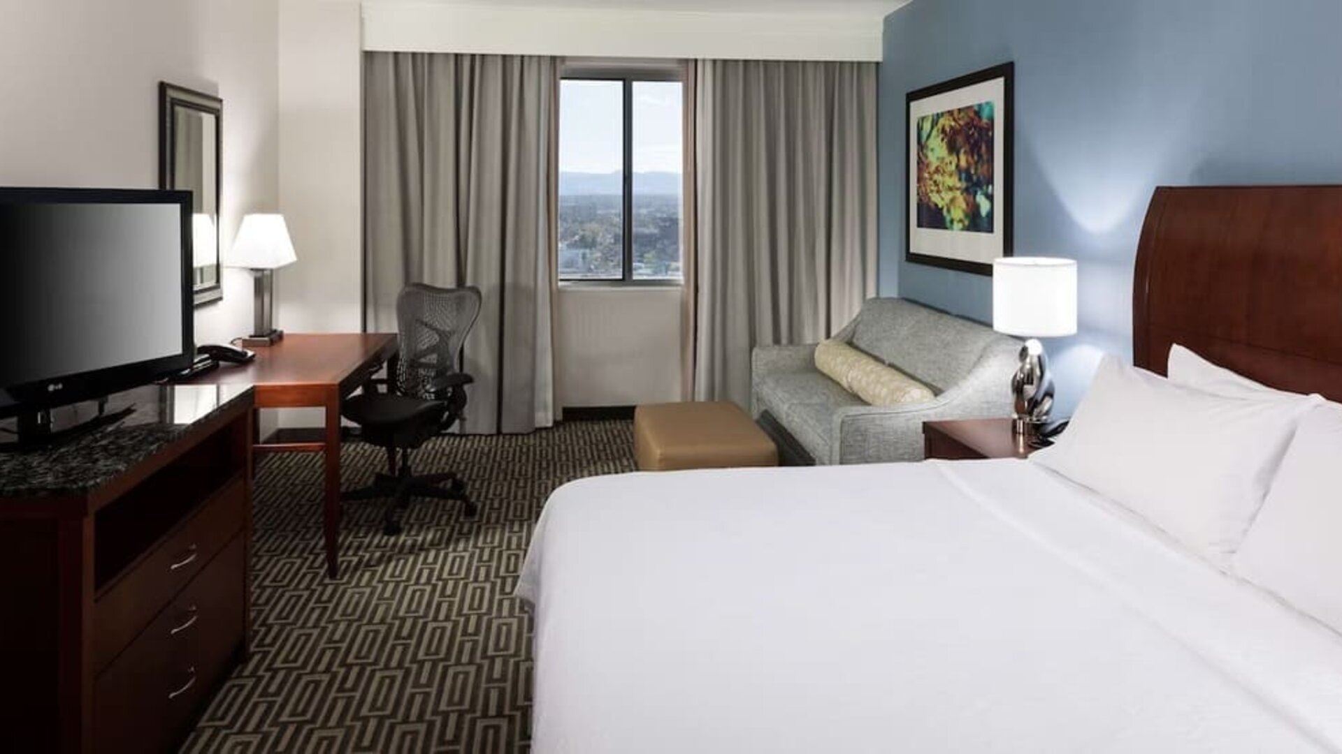 Day use room at Hilton Garden Inn Denver Downtown.