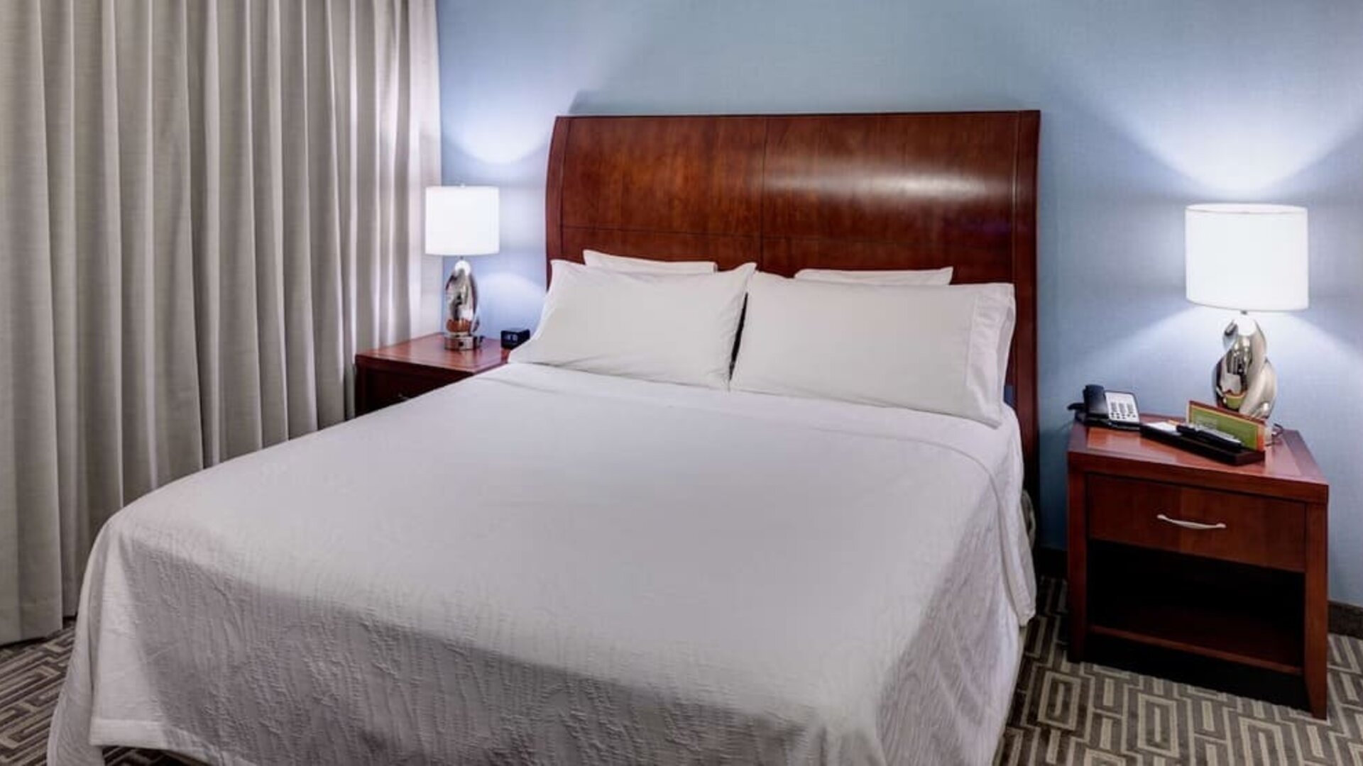 Day use room at Hilton Garden Inn Denver Downtown.