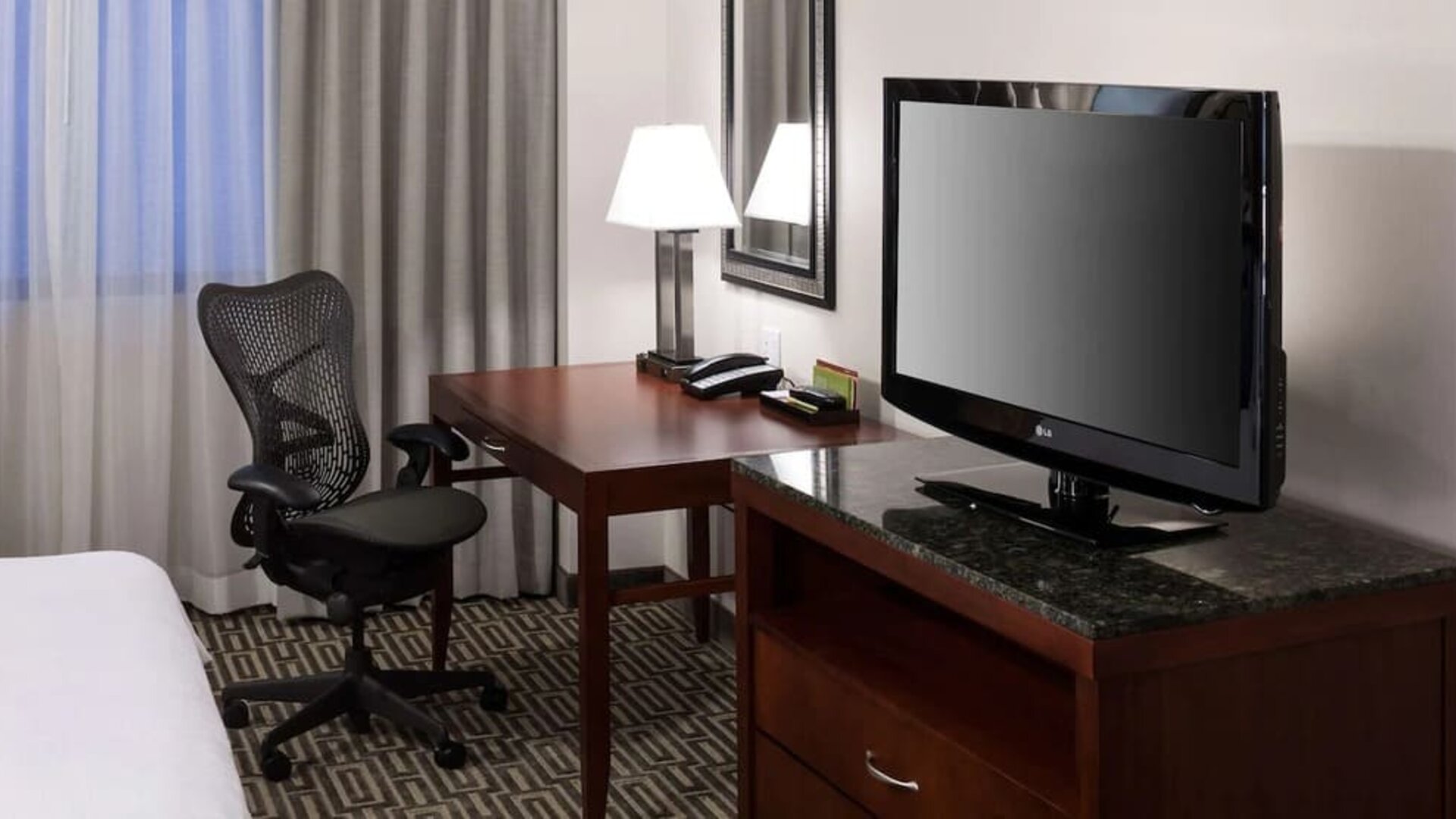 Day use room at Hilton Garden Inn Denver Downtown.