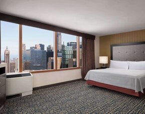 Day use room at Homewood Suites By Hilton Chicago Downtown/Magnificent Mile.