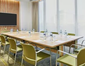 Meeting room at Hilton Garden Inn Bengaluru Whitefield.