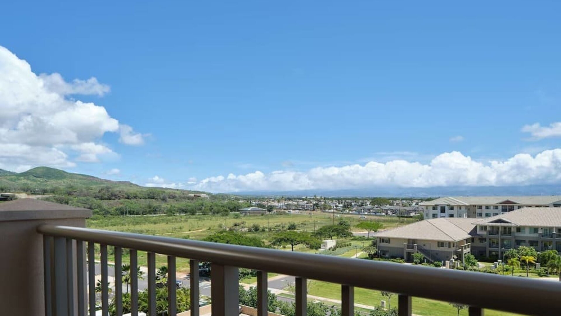 Balcony views at Embassy Suites By Hilton Oahu Kapolei.