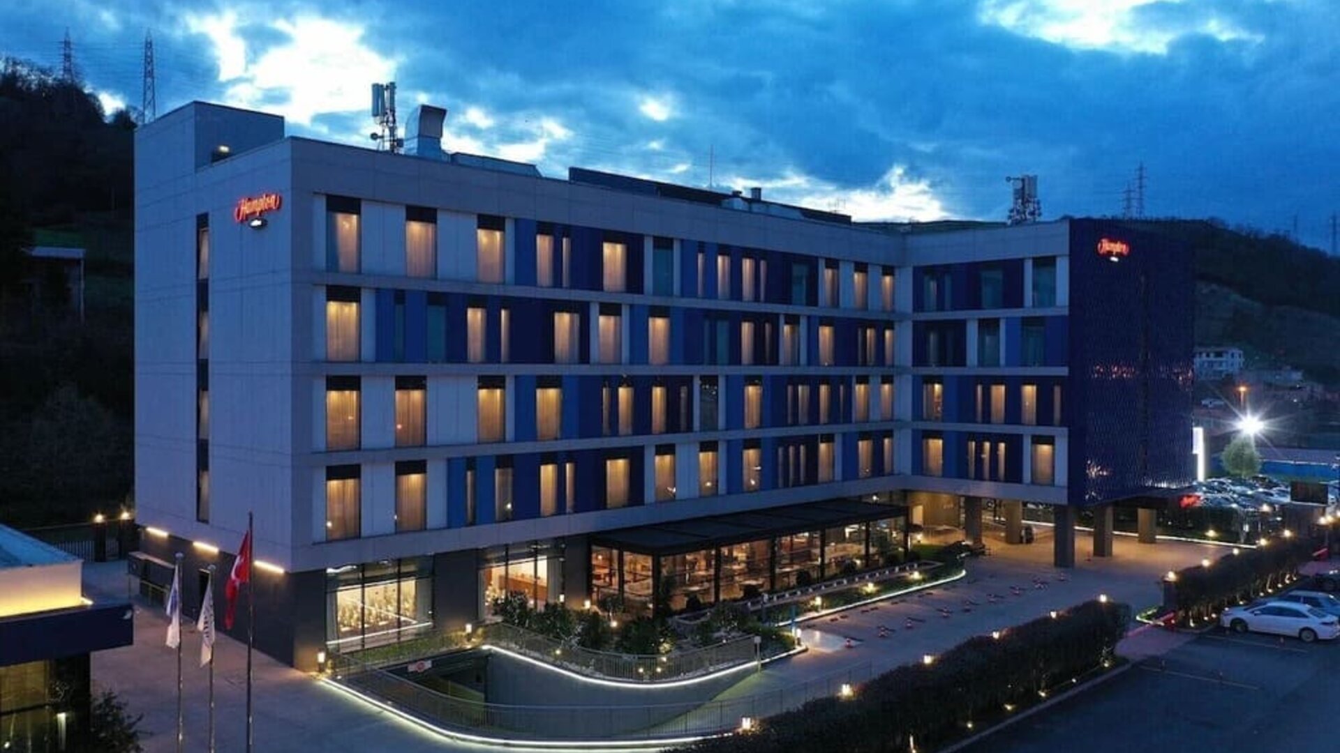 Hotel exterior at Hampton By Hilton Samsun.