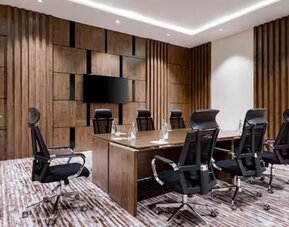 Meeting room at Hilton Garden Inn Rome Colosseum.