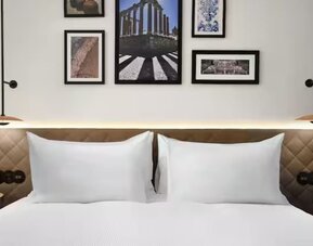 Day use room at Hilton Garden Inn Rome Colosseum.