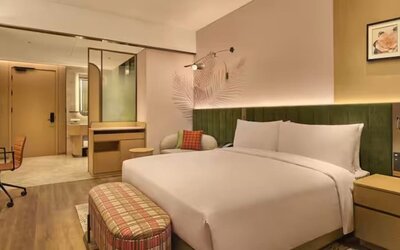 Day use room at Hilton Garden Inn Chongqing Yubei Central Park.