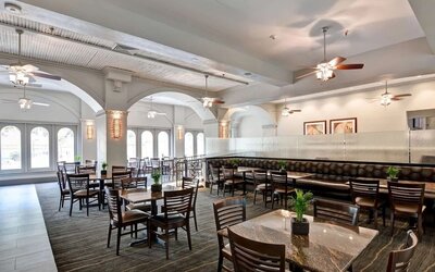 On-site restaurant at Embassy Suites By Hilton Miami - International Airport.