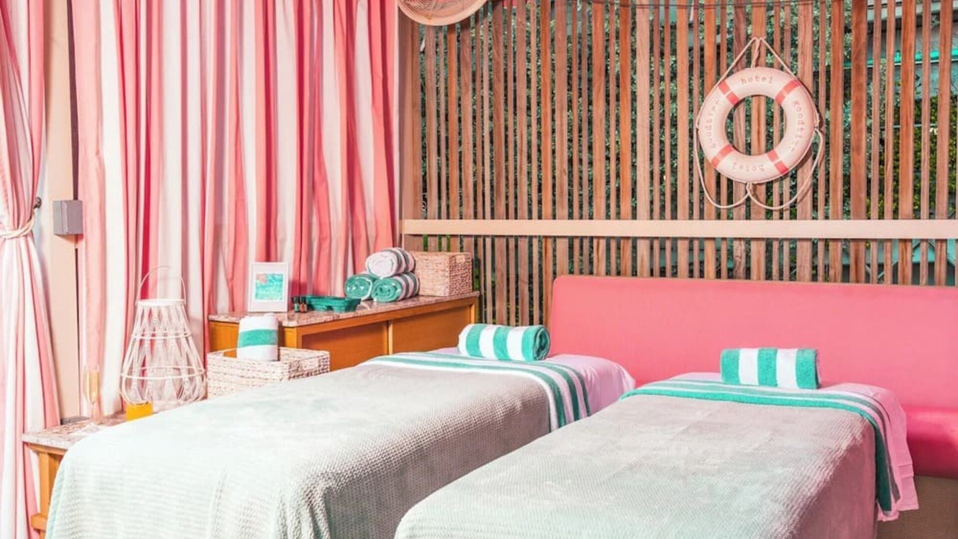 Spa treatments available at The Goodtime Hotel.